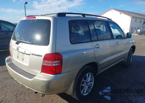 2002 Toyota Highlander Limited V6/V6 из США, поврежденный, VIN JTEHF21A720091450